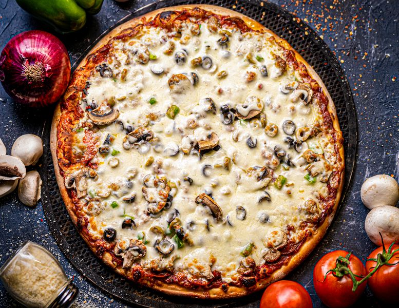 Sausage Spinach Stuffed Giordanos Pizza